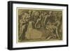 The Philosopher Diogenes and the Allegory of Astronomy-null-Framed Giclee Print