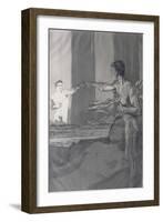 The Philosopher, from the 'Of Death, Part Two' Series, 1898-Max Klinger-Framed Giclee Print