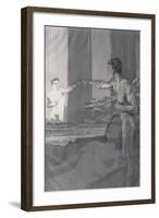 The Philosopher, from the 'Of Death, Part Two' Series, 1898-Max Klinger-Framed Giclee Print