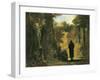 The Philosopher in the Park-Carl Spitzweg-Framed Art Print