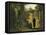 The Philosopher in the Park-Carl Spitzweg-Framed Stretched Canvas