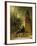 The Philosopher (The Reader in the Park)-Carl Spitzweg-Framed Giclee Print