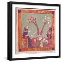 The Philosophers Will, from a Manuscript of Alchemy, 14th Century-null-Framed Giclee Print