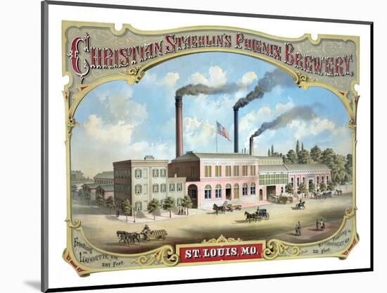 The Phoenix Brewery, St. Louis-null-Mounted Art Print