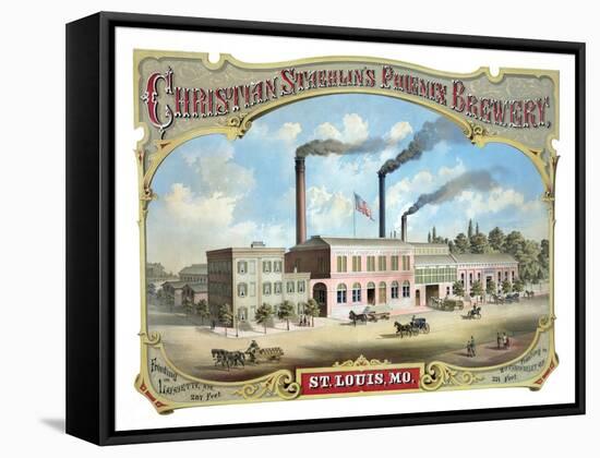 The Phoenix Brewery, St. Louis-null-Framed Stretched Canvas