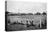 The Phoenix Park Cricket Ground, Dublin, 1912-lindsay d'arcy-Stretched Canvas