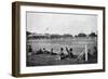 The Phoenix Park Cricket Ground, Dublin, 1912-lindsay d'arcy-Framed Giclee Print