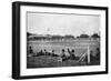 The Phoenix Park Cricket Ground, Dublin, 1912-lindsay d'arcy-Framed Giclee Print