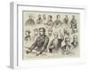 The Phoenix Park Murder Trials at Dublin, Sketches in Court-null-Framed Giclee Print