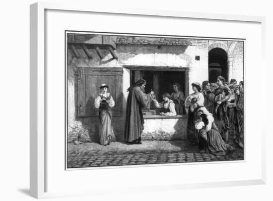 The Physician, 1877-Moritz Klinkicht-Framed Giclee Print
