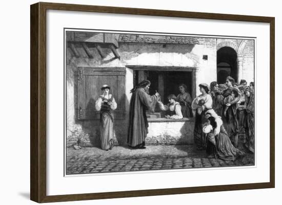 The Physician, 1877-Moritz Klinkicht-Framed Giclee Print