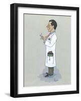 The Physician-Simon Dyer-Framed Premium Giclee Print