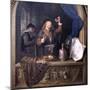 The Physician-Gerard Dou-Mounted Art Print