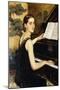The Pianist, (Oil on Canvas)-Wilfred Gabriel de Glehn-Mounted Giclee Print