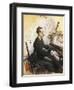 The Pianist Rey Colaco, 1883-Giovanni Canavesio-Framed Giclee Print