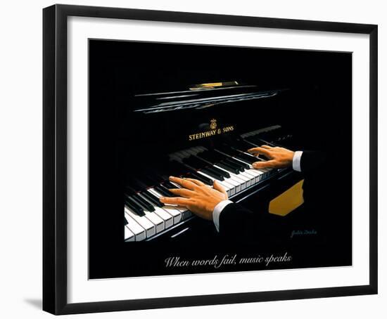 The Pianist-Julia Drake-Framed Giclee Print