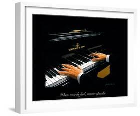 The Pianist-Julia Drake-Framed Giclee Print