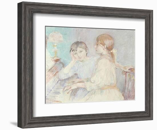 The Piano, 1888-Berthe Morisot-Framed Giclee Print