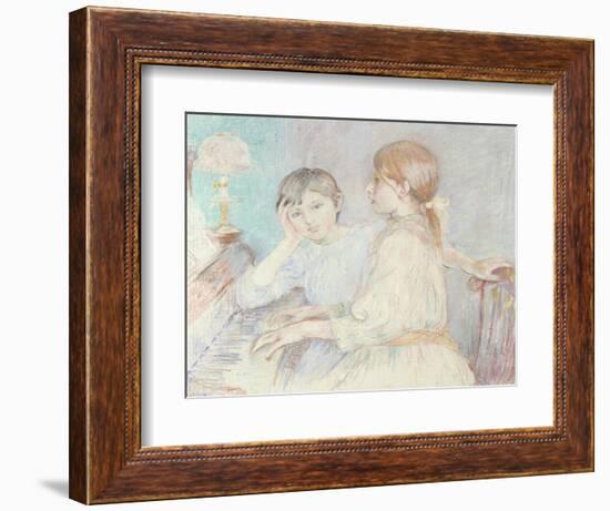 The Piano, 1888-Berthe Morisot-Framed Giclee Print