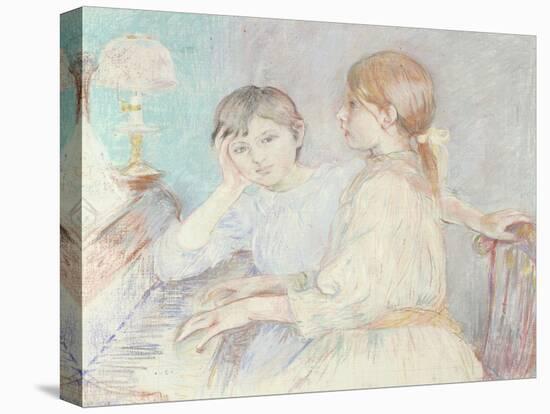 The Piano, 1888-Berthe Morisot-Stretched Canvas