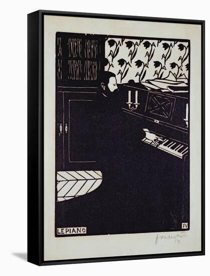 The Piano, 1914-Félix Vallotton-Framed Stretched Canvas