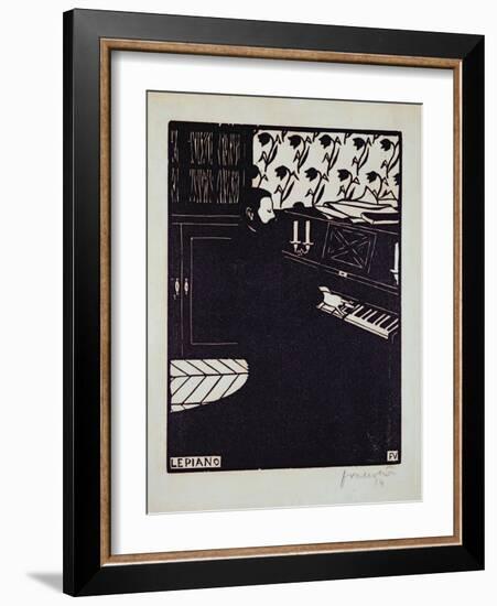 The Piano, 1914-Félix Vallotton-Framed Giclee Print