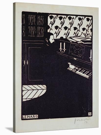 The Piano, 1914-Félix Vallotton-Stretched Canvas