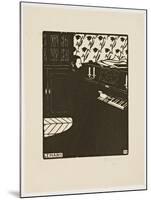 The Piano, from the Series 'Musical Instruments', 1896-97-Félix Vallotton-Mounted Giclee Print
