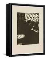 The Piano, from the Series 'Musical Instruments', 1896-97-Félix Vallotton-Framed Stretched Canvas