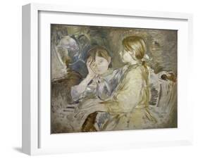 The Piano Lesson-Berthe Morisot-Framed Giclee Print
