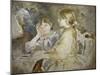 The Piano Lesson-Berthe Morisot-Mounted Giclee Print