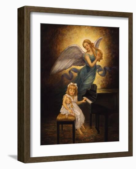 The Piano-Edgar Jerins-Framed Giclee Print