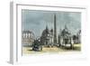 The Piazza Del Popolo, Rome, Italy, C1880-null-Framed Giclee Print