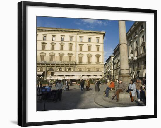 The Piazza Della Republica, Florence, Tuscany, Italy-Christian Kober-Framed Photographic Print
