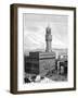 The Piazza Della Signoria, Palazzo Vecchio, Florence, Italy, 1882-null-Framed Giclee Print