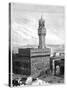 The Piazza Della Signoria, Palazzo Vecchio, Florence, Italy, 1882-null-Stretched Canvas