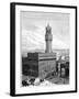 The Piazza Della Signoria, Palazzo Vecchio, Florence, Italy, 1882-null-Framed Giclee Print