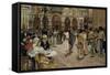 The Piazza Di San Marco, Venice, 1883 (Oil on Canvas)-William Logsdail-Framed Stretched Canvas