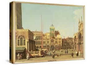 The Piazza Di San Marco, Venice-Canaletto-Stretched Canvas