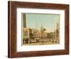 The Piazza Di San Marco, Venice-Canaletto-Framed Giclee Print