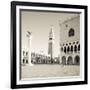 The Piazza III-Joseph Eta-Framed Giclee Print