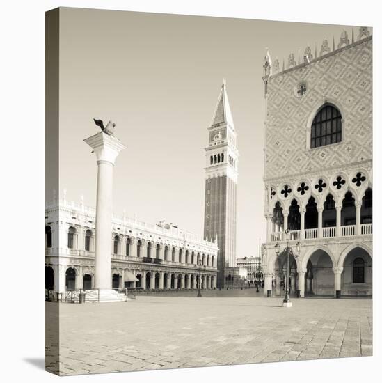 The Piazza III-Joseph Eta-Stretched Canvas