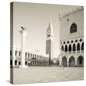 The Piazza III-Joseph Eta-Stretched Canvas