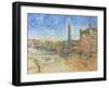 The Piazza in Siena, 1995-Patricia Espir-Framed Giclee Print