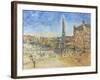 The Piazza in Siena, 1995-Patricia Espir-Framed Giclee Print