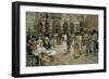 The Piazza of Saint Marks, Venice, 1883, by William Logsdail, 1859-1944, English painting,-William Logsdail-Framed Art Print