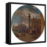 'The Piazza of St. Mark's Venice', 1853, (1935)-James Holland-Framed Stretched Canvas