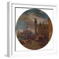 'The Piazza of St. Mark's Venice', 1853, (1935)-James Holland-Framed Giclee Print