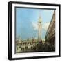 The Piazza S. Marco, Venice, looking East-Canaletto (Giovanni Antonio Canal)-Framed Giclee Print