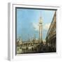 The Piazza S. Marco, Venice, looking East-Canaletto (Giovanni Antonio Canal)-Framed Giclee Print